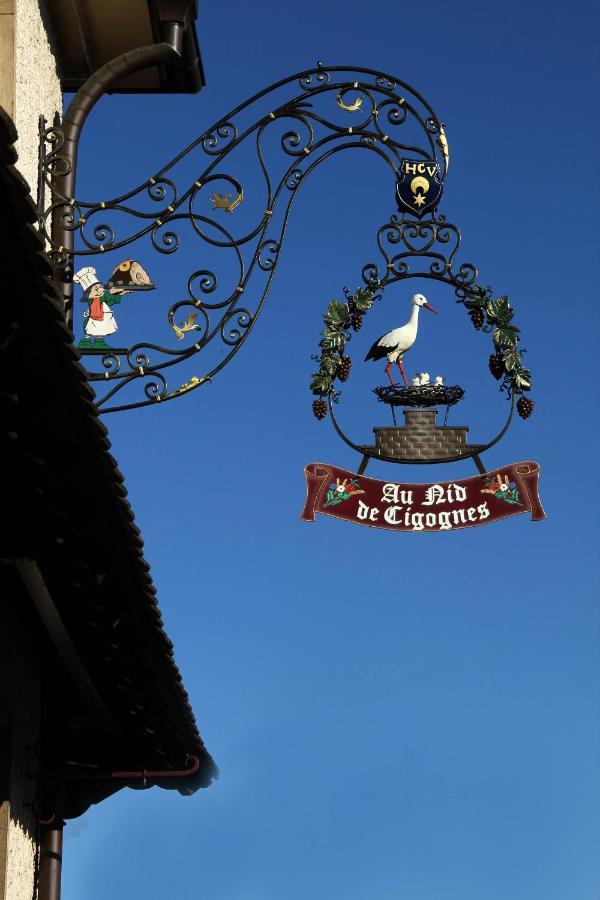 Hotel Au Nid De Cigognes Ostheim Dış mekan fotoğraf