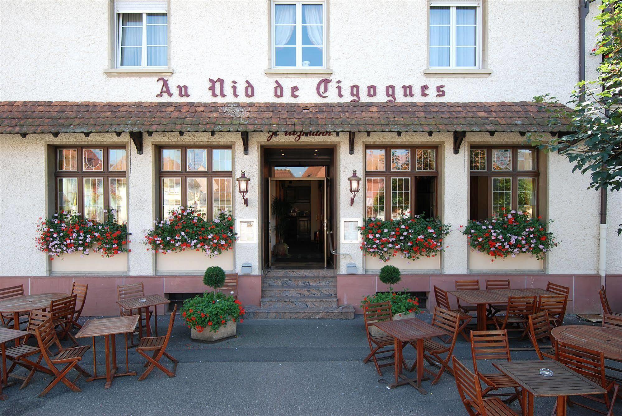 Hotel Au Nid De Cigognes Ostheim Dış mekan fotoğraf