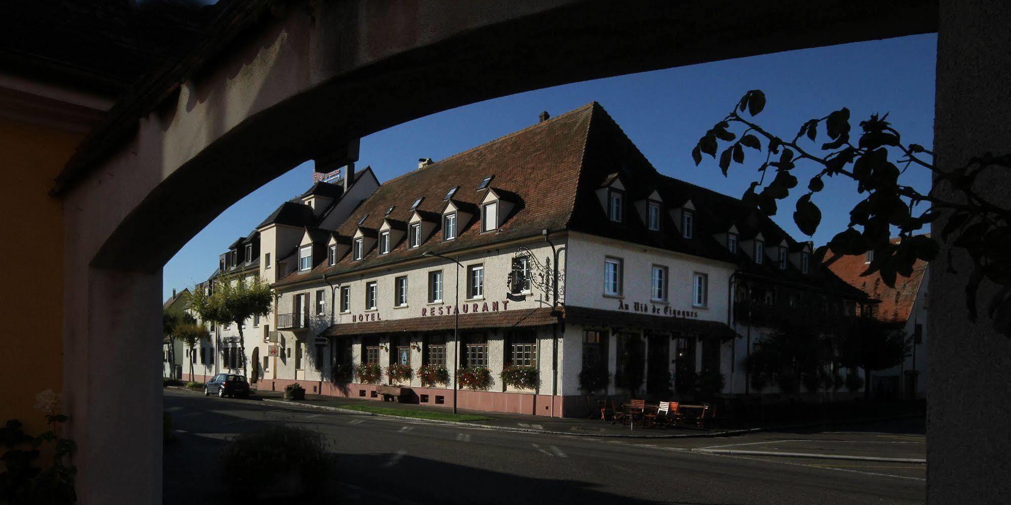 Hotel Au Nid De Cigognes Ostheim Dış mekan fotoğraf